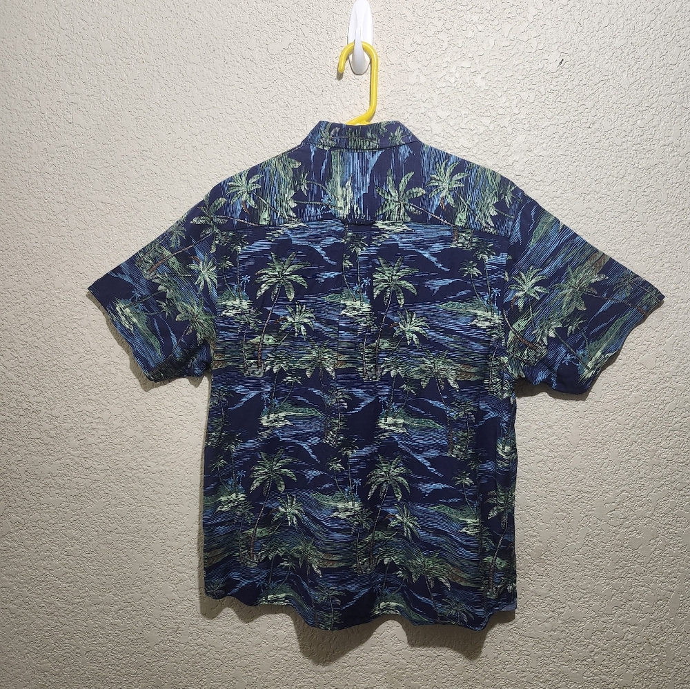 Tommy Bahama Veracruz Cay Scenic Iles Camp Shirt - Picture 8 of 9